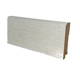 Deartio Плинтус МДФ Best B302-03 Дуб кремовый напольный плинтус МДФ Deartio