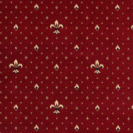Balta Wellington Fleur de Lys 4957 10 Regel Red